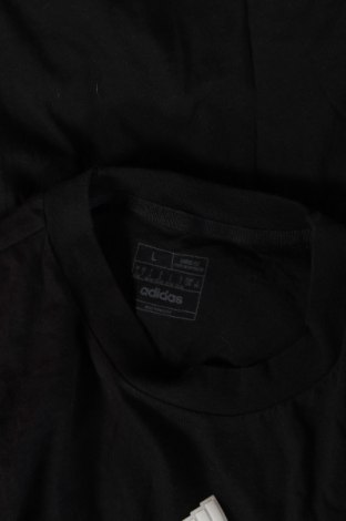 Herren T-Shirt Adidas, Größe L, Farbe Schwarz, Preis € 31,96