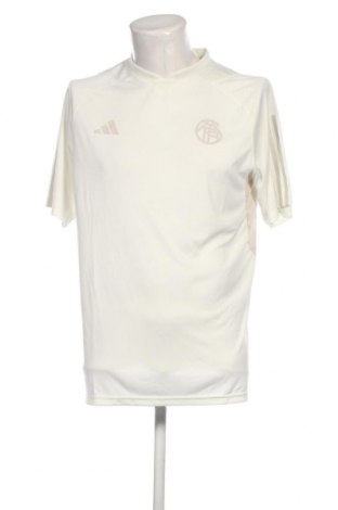 Мъжка тениска Adidas, Размер L, Цвят Бял, Цена 62,00 лв.