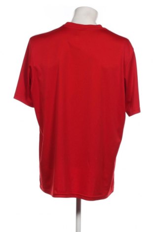 Ανδρικό t-shirt Adidas, Μέγεθος XXL, Χρώμα Κόκκινο, Τιμή 16,70 €