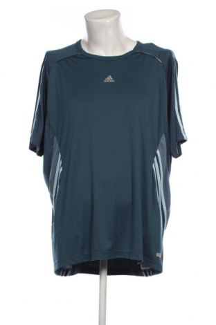 Ανδρικό t-shirt Adidas, Μέγεθος XXL, Χρώμα Πράσινο, Τιμή 15,87 €