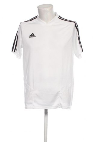 Herren T-Shirt Adidas, Größe L, Farbe Weiß, Preis € 17,58