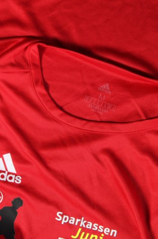 Herren T-Shirt Adidas, Größe M, Farbe Rot, Preis 16,91 €