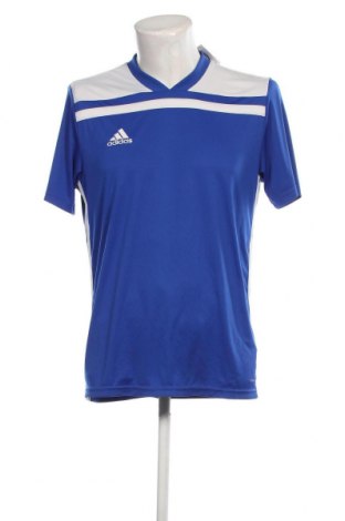 Herren T-Shirt Adidas, Größe L, Farbe Blau, Preis 17,85 €