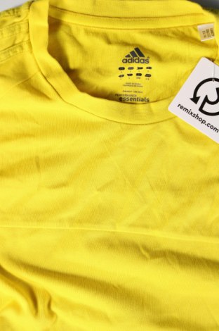 Męski T-shirt Adidas, Rozmiar L, Kolor Żółty, Cena 86,36 zł