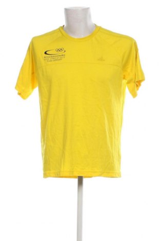 Мъжка тениска Adidas, Размер L, Цвят Жълт, Цена 22,50 лв.