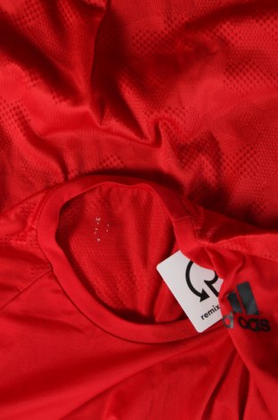Мъжка тениска Adidas, Размер M, Цвят Червен, Цена 25,65 лв.