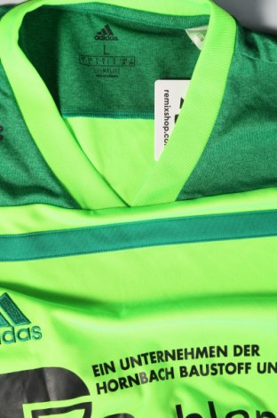 Ανδρικό t-shirt Adidas, Μέγεθος L, Χρώμα Πράσινο, Τιμή 15,87 €