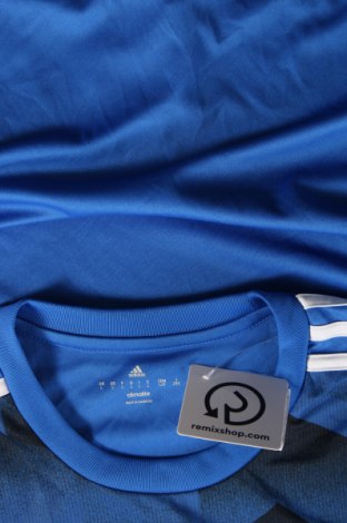 Herren T-Shirt Adidas, Größe L, Farbe Blau, Preis € 18,79