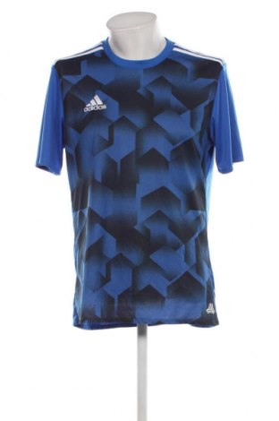 Męski T-shirt Adidas, Rozmiar L, Kolor Niebieski, Cena 86,36 zł