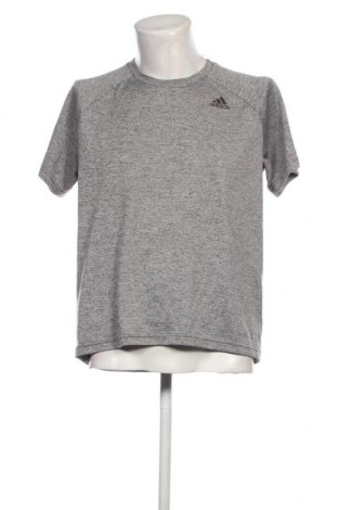 Мъжка тениска Adidas, Размер L, Цвят Сив, Цена 25,65 лв.