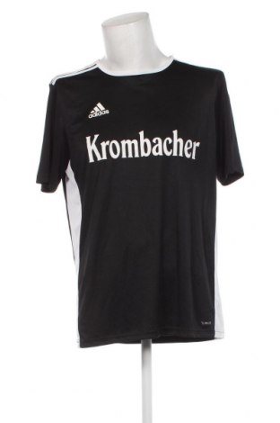 Herren T-Shirt Adidas, Größe L, Farbe Schwarz, Preis 38,83 €