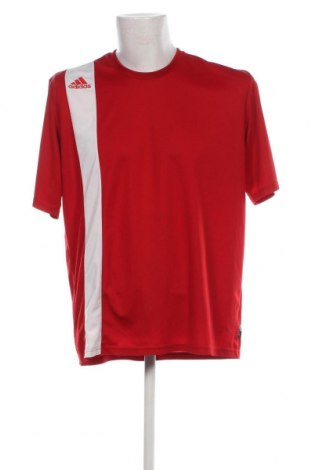 Ανδρικό t-shirt Adidas, Μέγεθος XL, Χρώμα Κόκκινο, Τιμή 15,87 €