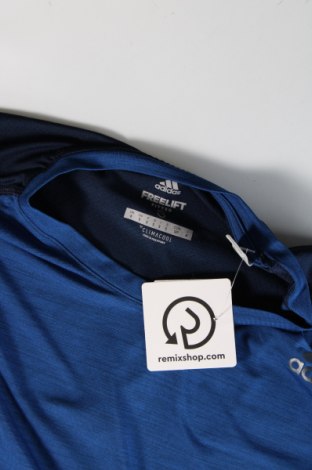 Herren T-Shirt Adidas, Größe S, Farbe Blau, Preis 17,85 €