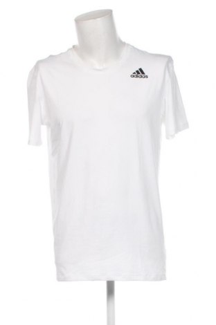 Tricou de bărbați Adidas, Mărime XL, Culoare Alb, Preț 88,82 Lei