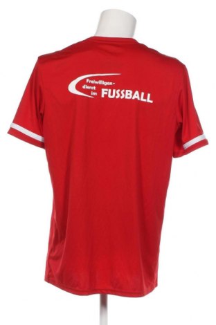 Ανδρικό t-shirt Adidas, Μέγεθος XL, Χρώμα Κόκκινο, Τιμή 15,87 €