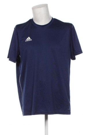 Мъжка тениска Adidas, Размер XL, Цвят Син, Цена 27,00 лв.