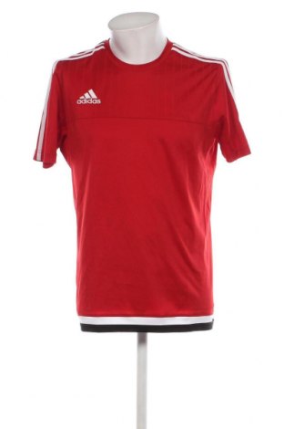 Herren T-Shirt Adidas, Größe L, Farbe Rot, Preis € 16,91