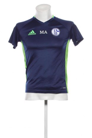 Herren T-Shirt Adidas, Größe S, Farbe Blau, Preis 17,85 €