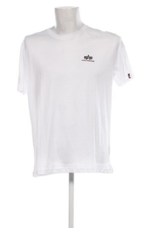 Męski T-shirt Alpha Industries, Rozmiar XL, Kolor Biały, Cena 149,27 zł