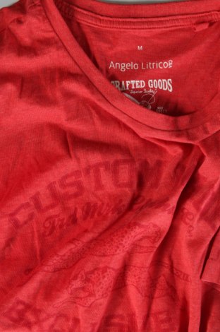 Мъжка тениска Angelo Litrico, Размер M, Цвят Червен, Цена 12,35 лв.