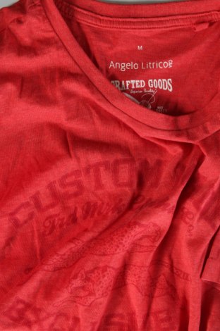 Ανδρικό t-shirt Angelo Litrico, Μέγεθος M, Χρώμα Κόκκινο, Τιμή 7,64 €