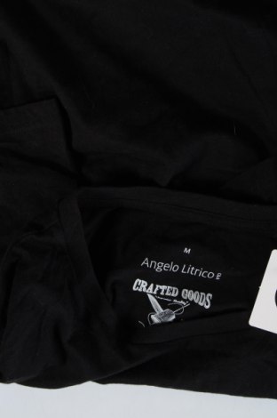 Мъжка тениска Angelo Litrico, Размер M, Цвят Черен, Цена 12,35 лв.