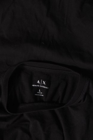 Tricou de bărbați Armani Exchange, Mărime L, Culoare Negru, Preț 236,84 Lei