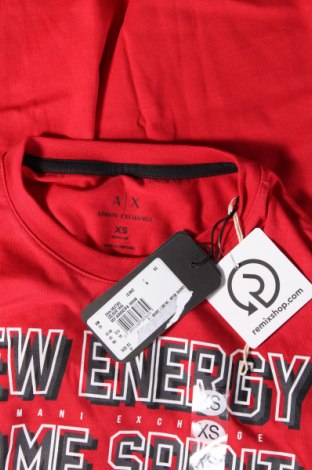 Herren T-Shirt Armani Exchange, Größe XS, Farbe Rot, Preis 37,11 €