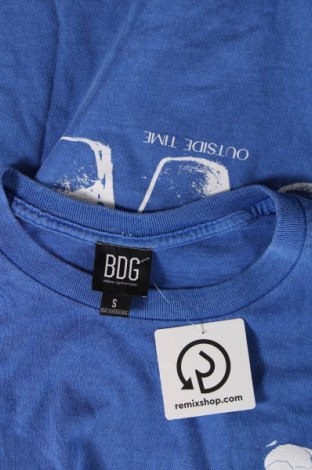 Мъжка тениска BDG, Размер S, Цвят Син, Цена 16,74 лв.