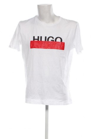 Ανδρικό t-shirt BOSS, Μέγεθος L, Χρώμα Λευκό, Τιμή 32,32 €
