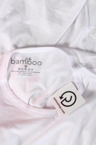 Мъжка тениска Bamboo, Размер M, Цвят Бял, Цена 10,50 лв.