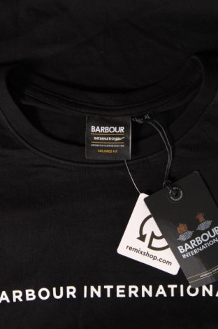 Мъжка тениска Barbour, Размер XL, Цвят Черен, Цена 68,40 лв.