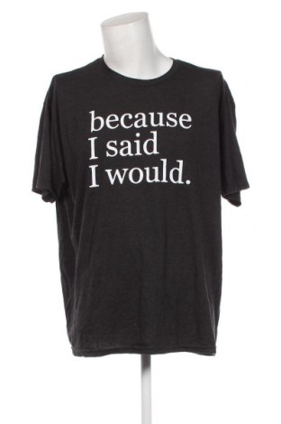Ανδρικό t-shirt Bayside, Μέγεθος XXL, Χρώμα Γκρί, Τιμή 8,66 €
