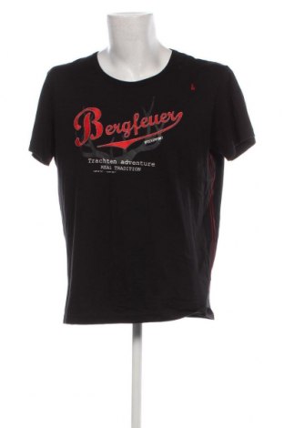 Мъжка тениска Bergfeuer, Размер XXL, Цвят Черен, Цена 21,25 лв.
