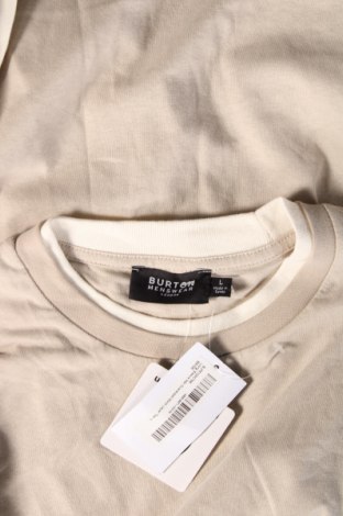 Herren T-Shirt Burton of London, Größe L, Farbe Beige, Preis € 15,98