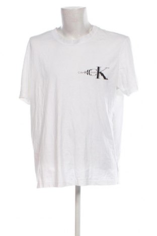 Pánské tričko  Calvin Klein Jeans, Velikost XXL, Barva Bílá, Cena  430,00 Kč