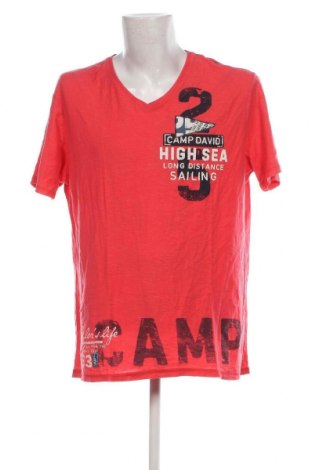Pánské tričko  Camp David, Velikost XXL, Barva Růžová, Cena  399,00 Kč
