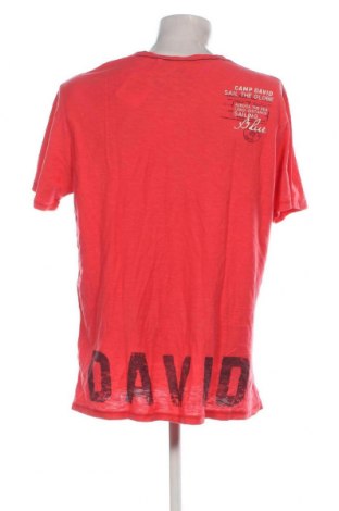 Pánske tričko  Camp David, Veľkosť XXL, Farba Ružová, Cena  14,18 €