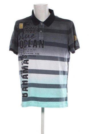 Ανδρικό t-shirt Camp David, Μέγεθος XXL, Χρώμα Πολύχρωμο, Τιμή 25,98 €