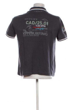 Herren T-Shirt Camp David, Größe L, Farbe Grau, Preis 12,79 €