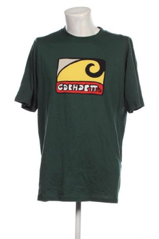 Herren T-Shirt Carhartt, Größe XXL, Farbe Grün, Preis € 31,96
