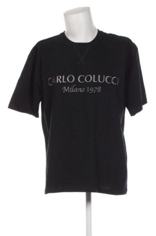 Herren T-Shirt Carlo Colucci, Größe L, Farbe Schwarz, Preis € 15,88
