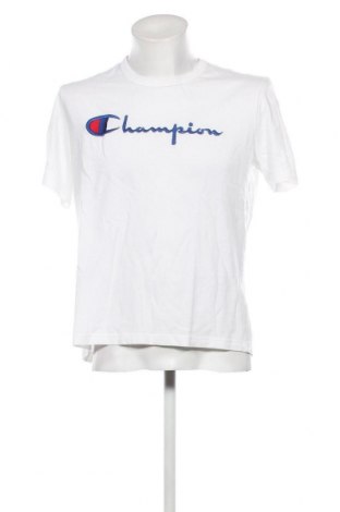 Ανδρικό t-shirt Champion, Μέγεθος L, Χρώμα Λευκό, Τιμή 11,99 €