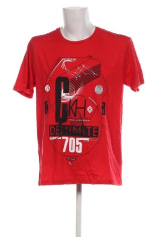 Pánske tričko  Clockhouse, Veľkosť XXL, Farba Červená, Cena  7,00 €