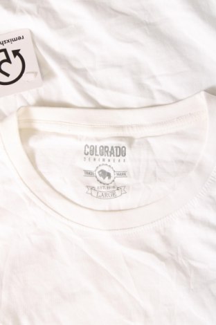 Męski T-shirt Colorado, Rozmiar L, Kolor Biały, Cena 41,58 zł