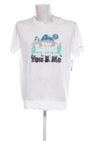 Pánske tričko  Columbia, Veľkosť XL, Farba Biela, Cena  27,43 €