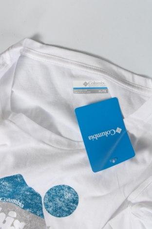 Ανδρικό t-shirt Columbia, Μέγεθος XL, Χρώμα Λευκό, Τιμή 30,36 €