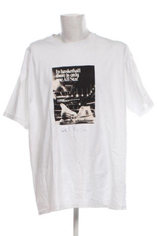 Ανδρικό t-shirt Converse, Μέγεθος 3XL, Χρώμα Λευκό, Τιμή 12,79 €