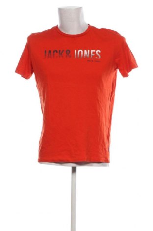 Мъжка тениска Core By Jack & Jones, Размер L, Цвят Червен, Цена 13,69 лв.