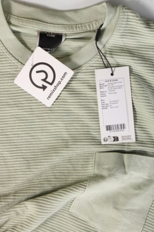 Pánské tričko  Core By Jack & Jones, Velikost L, Barva Zelená, Cena  449,00 Kč